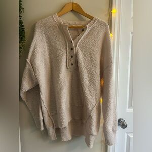Oversized cozy sweater